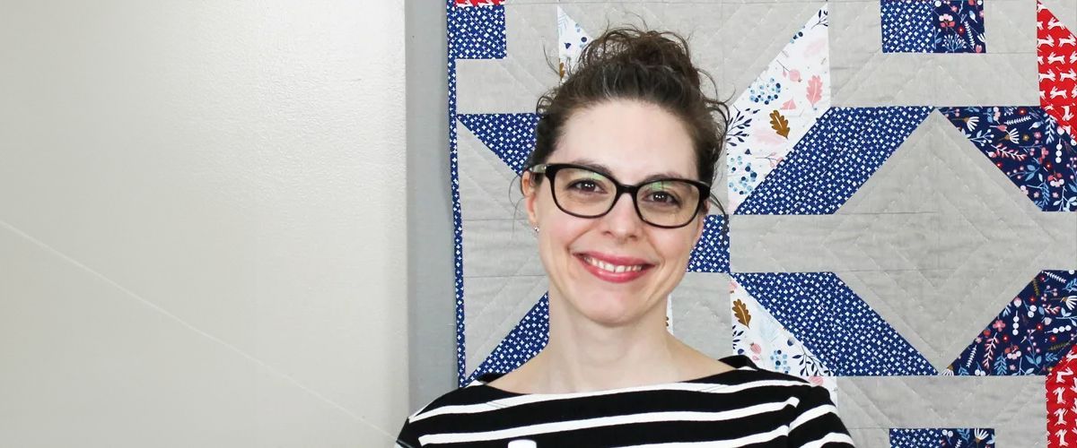 Portrait de passionnée : Visitez l'atelier de Shannon Fraser, designer de courtepointe