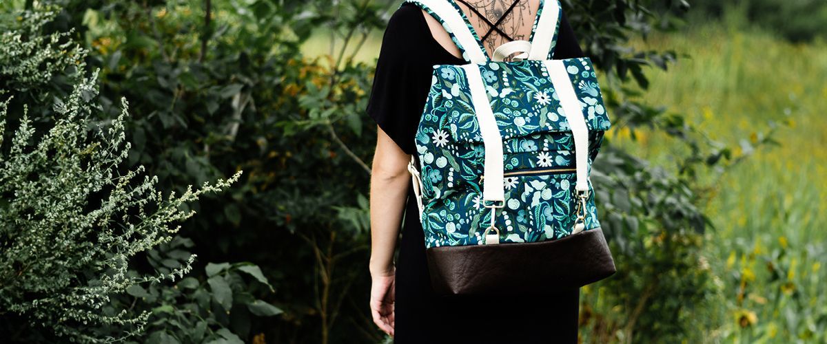 Patron gratuit : Coudre un sac à dos simple et fonctionnel