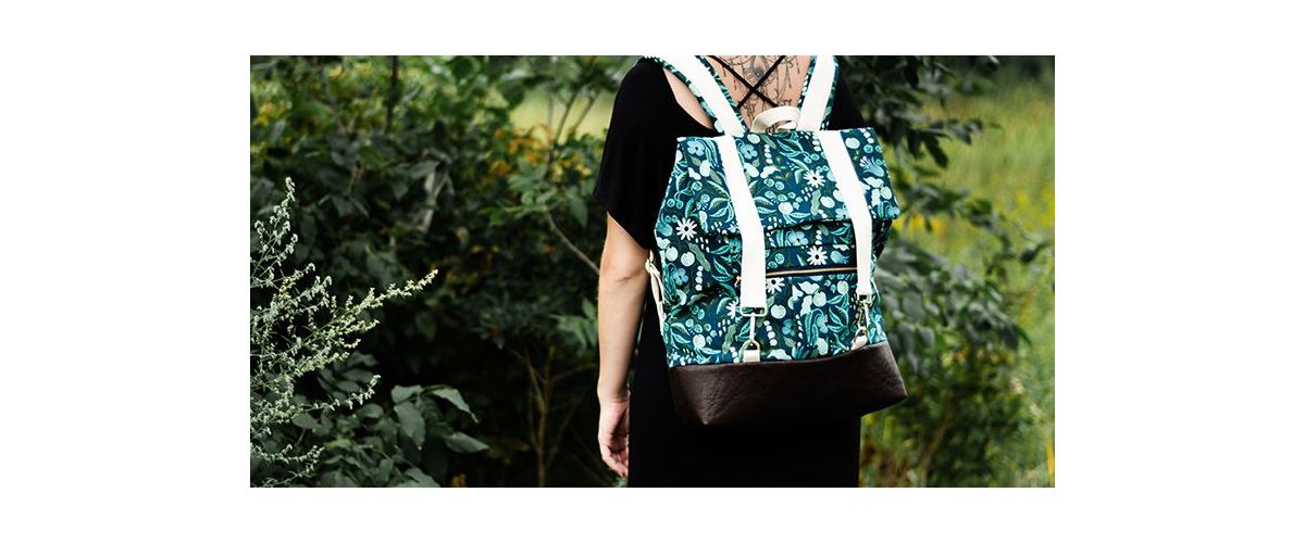 Patron gratuit : Coudre un sac à dos simple et fonctionnel