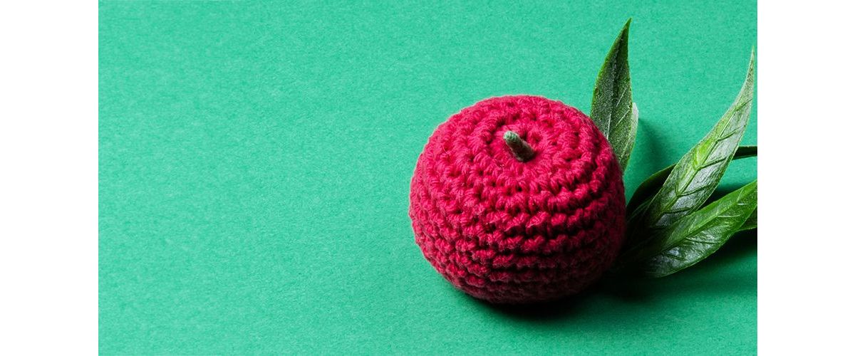 Tutoriel amigurumi : Techniques faciles pour crocheter une pomme en coton